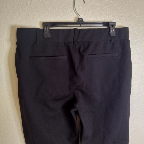 Betabrand Pants Two Pocket Dress Pant Yoga Bootcut W1550 Black Sz 2Xl Petite - Picture 5 of 10
